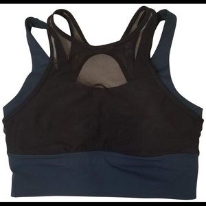lululemon athletica Black and Blue Sports Bra